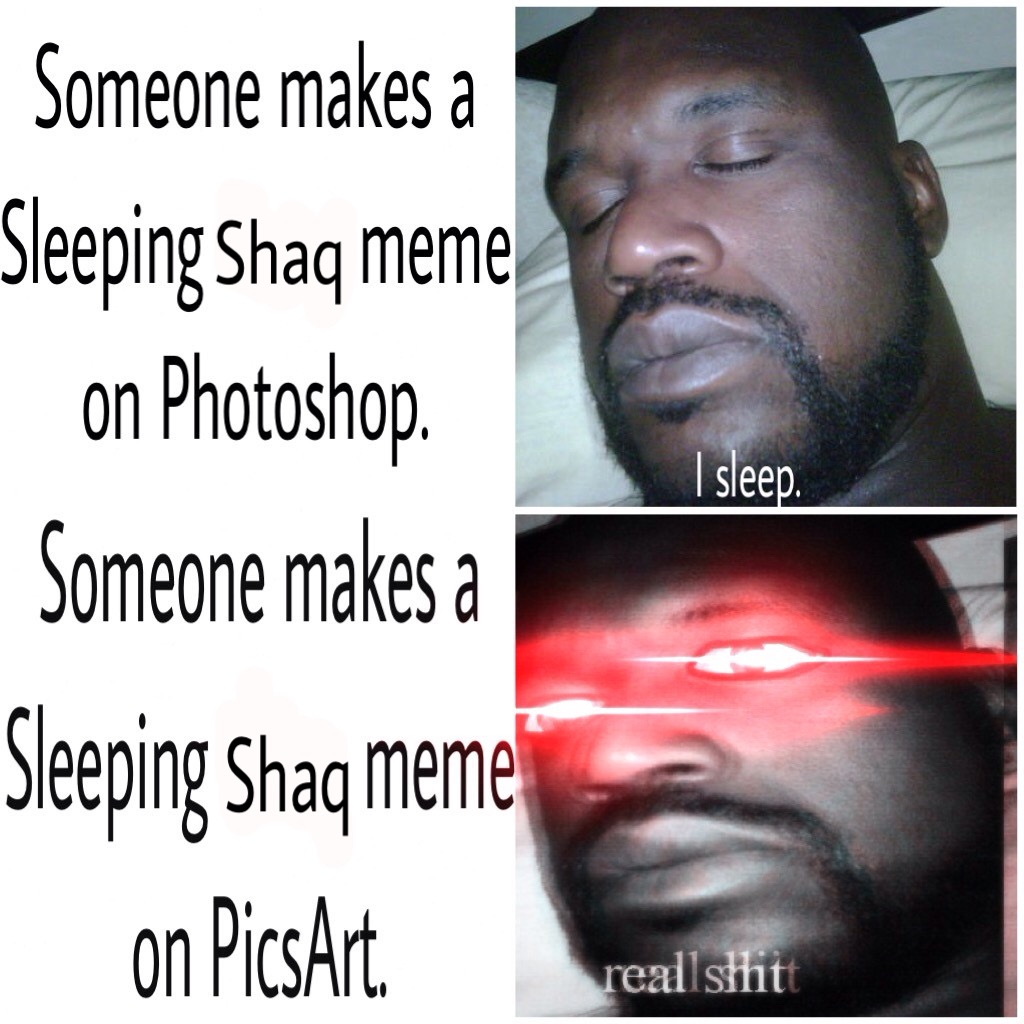 Shaq shid meme