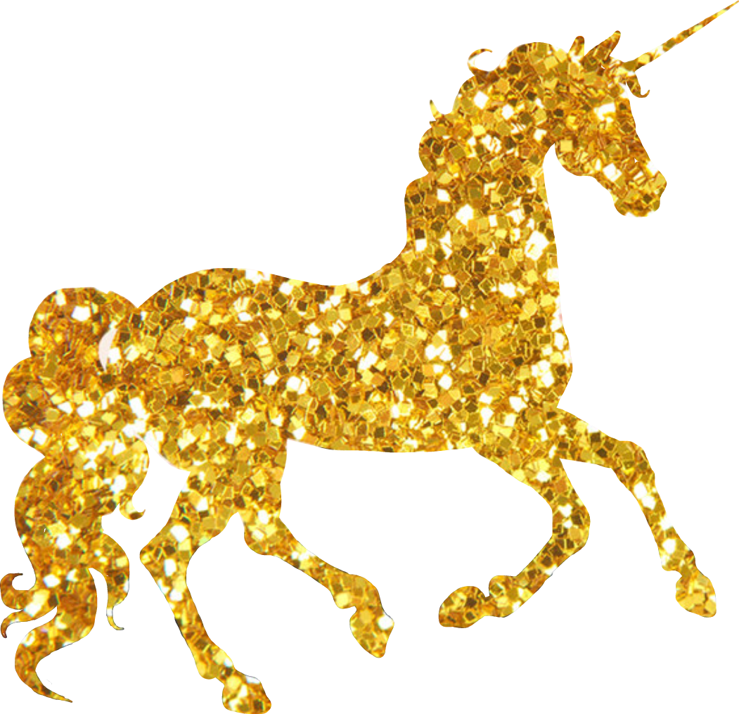 Gold Glitter Unicorn Clipart Clip Art Unicorn Clipart Glitter Graphics ...