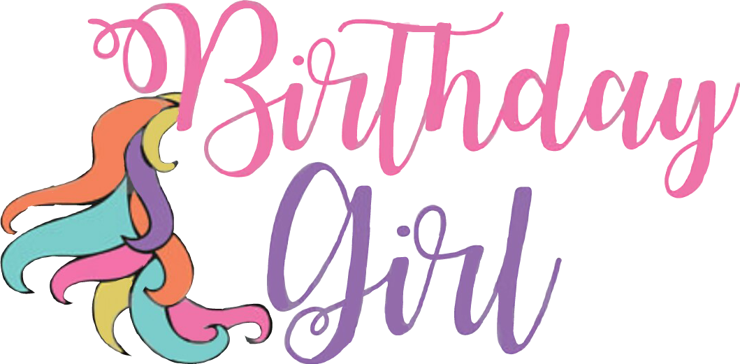 font logo handwriting birthdaygirl word birthday unicornio happybirth unicorn