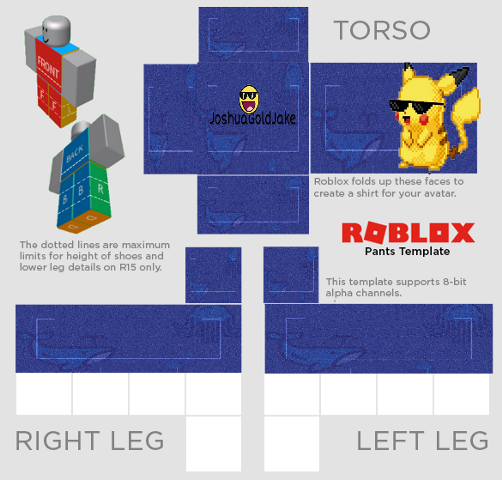 Torso Shirt Template Oh Aro You Roblox Folds Up These Faces To