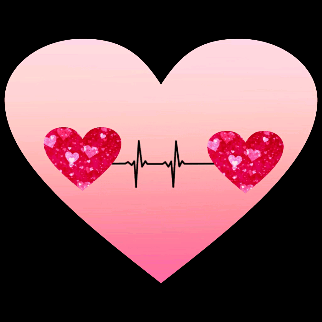 This visual is about freetoedit heart love heartbeat #heart #love #heartbea...