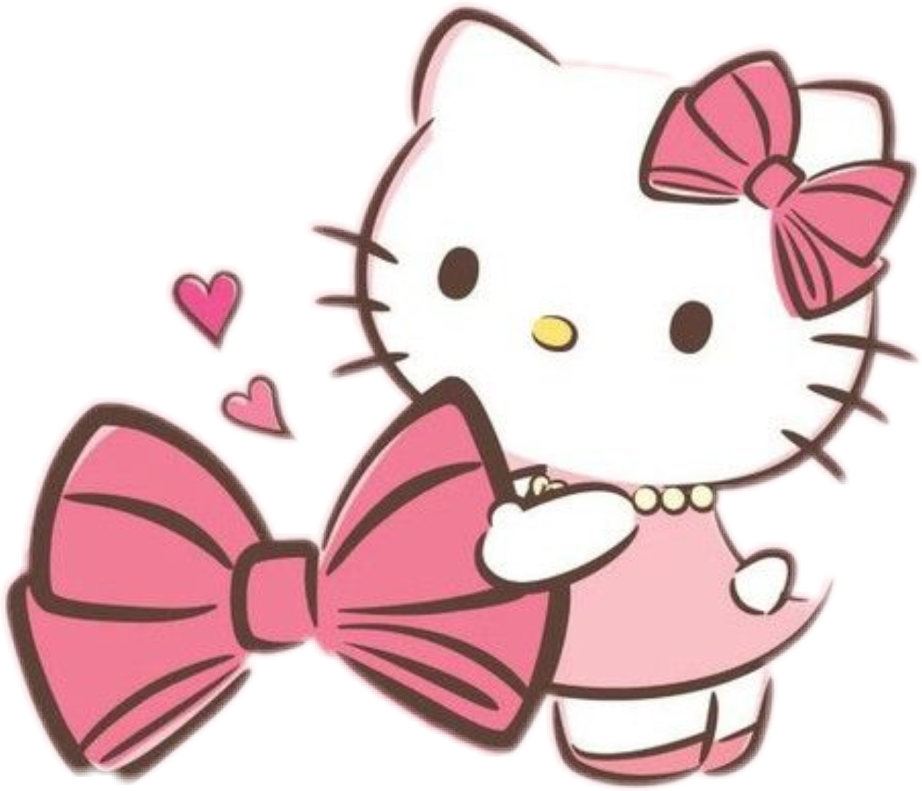 Hello Kitty Bow Png - PNG Image Collection