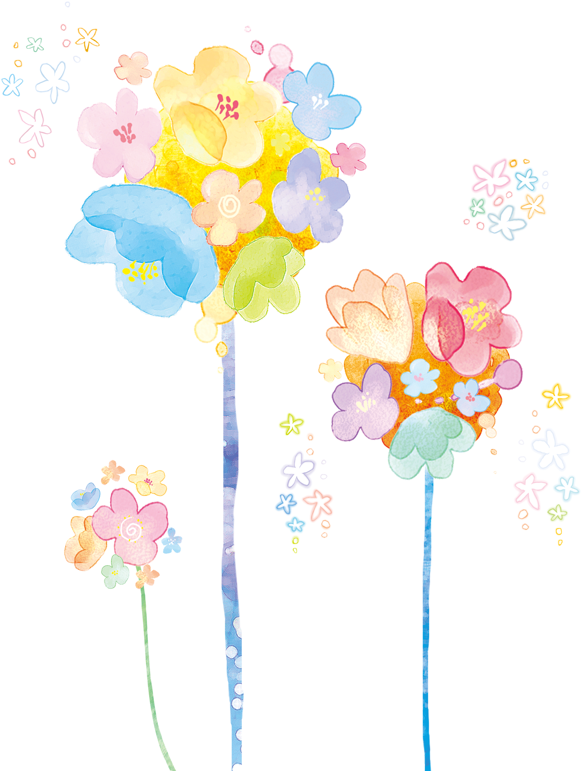freetoedit japan flower handdrawn sticker by teatea221