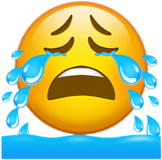 Resultado de imagen de emojis tristes