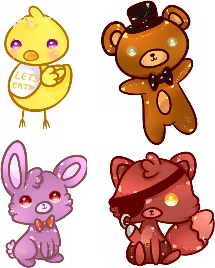 fnaf freetoedit #fnaf kawaii sticker by @liluchan.