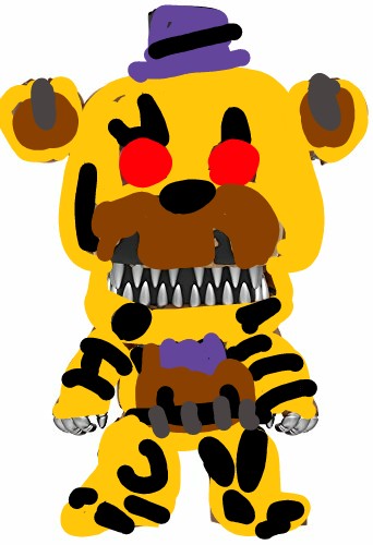 nightmare fredbear funko pop