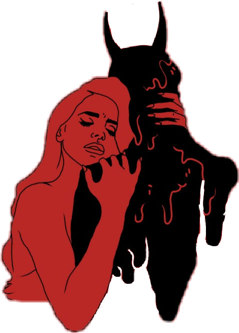 lanadelrey devil red tumblr aesthetic hurt hugh dance...