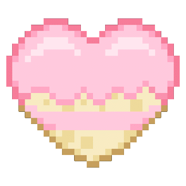 Pink Kawaii Pixel Art Transparent