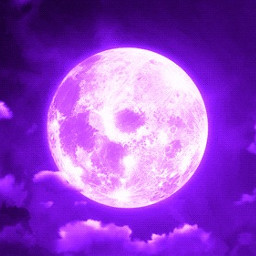 freetoedit purple purpleaesthetic purplebackground moon