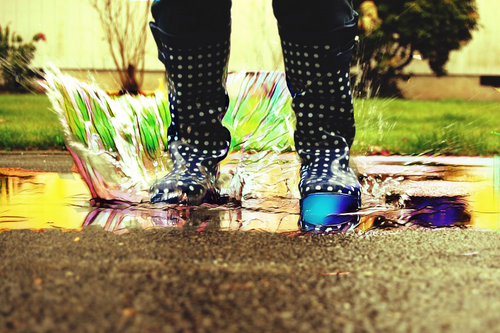 rain puddle freetoedit #rain boots image by @kwakefield