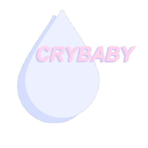 Kawaii Pink Purple Crybaby Remixit Sticker By Xmeliis