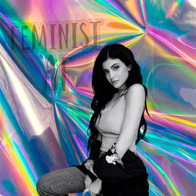 #holographic #kylie #kyliejenner #feminist 