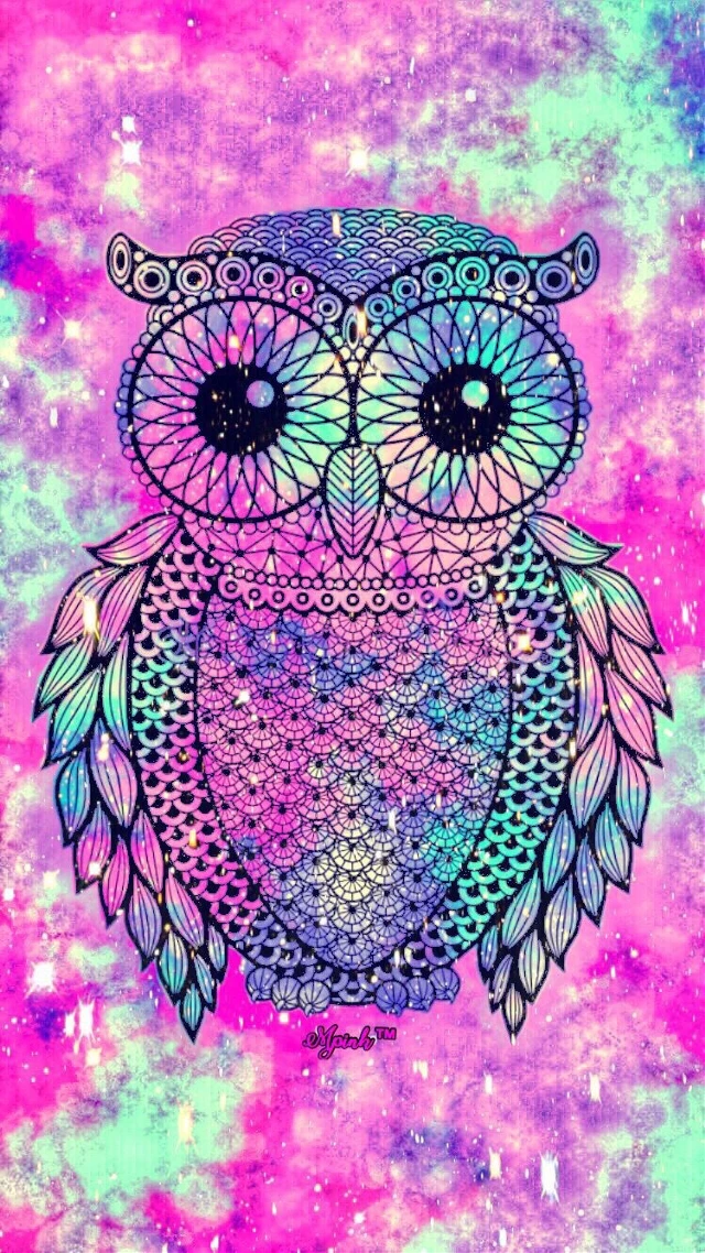 Interesting Art Glitter Sparkle Owl Image By Mpink