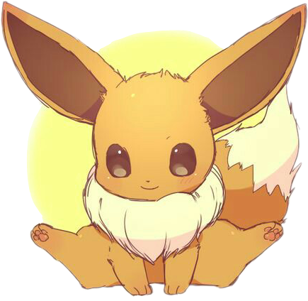 eevee pokemon kawaii sticker by stardaysi93 fenice