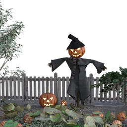  pumpkin scarecrow freetoedit ftejackolanterns
