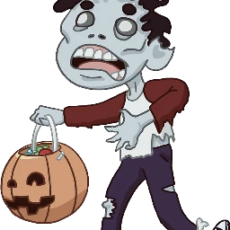 halloween zombie trickortreat freetoedit ftezombies