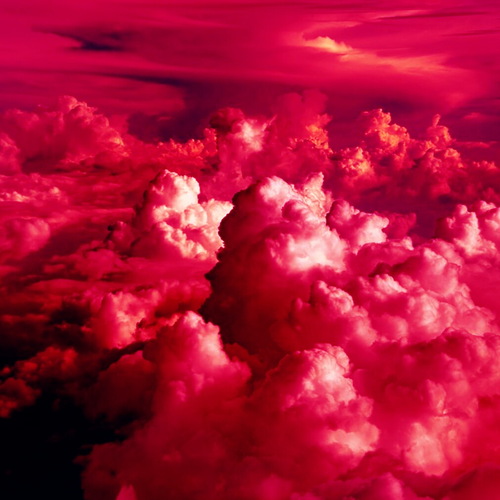 This visual is about freetoedit remixit background red clouds.
