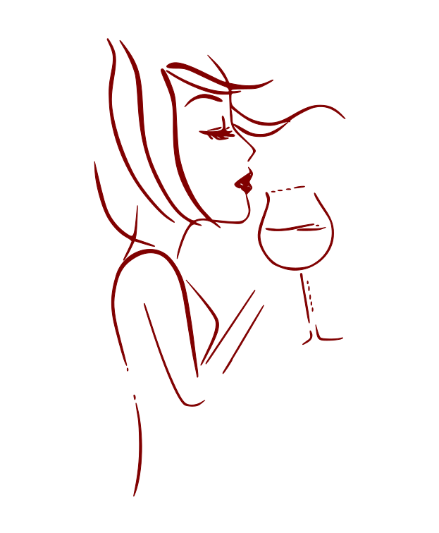 woman wine drinking sticker by @victorynsurrender