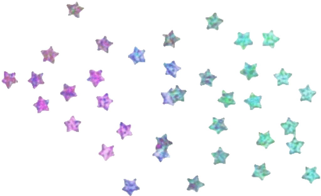 Stars Pink Purple Green Blue Freetoedit Sticker By Xmeliis