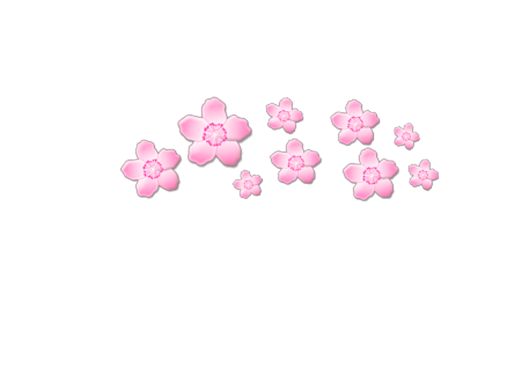 Download pink pinkflowers flowers crown png cute sticker tumblr...