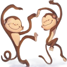 ftemonkeys monkey dance funny love freetoedit