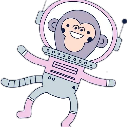 ftemonkeys monkeys monkey astronaut space freetoedit
