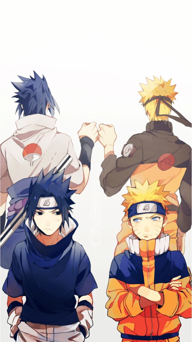 Naruto And Sasuke Iphone Wallpaper