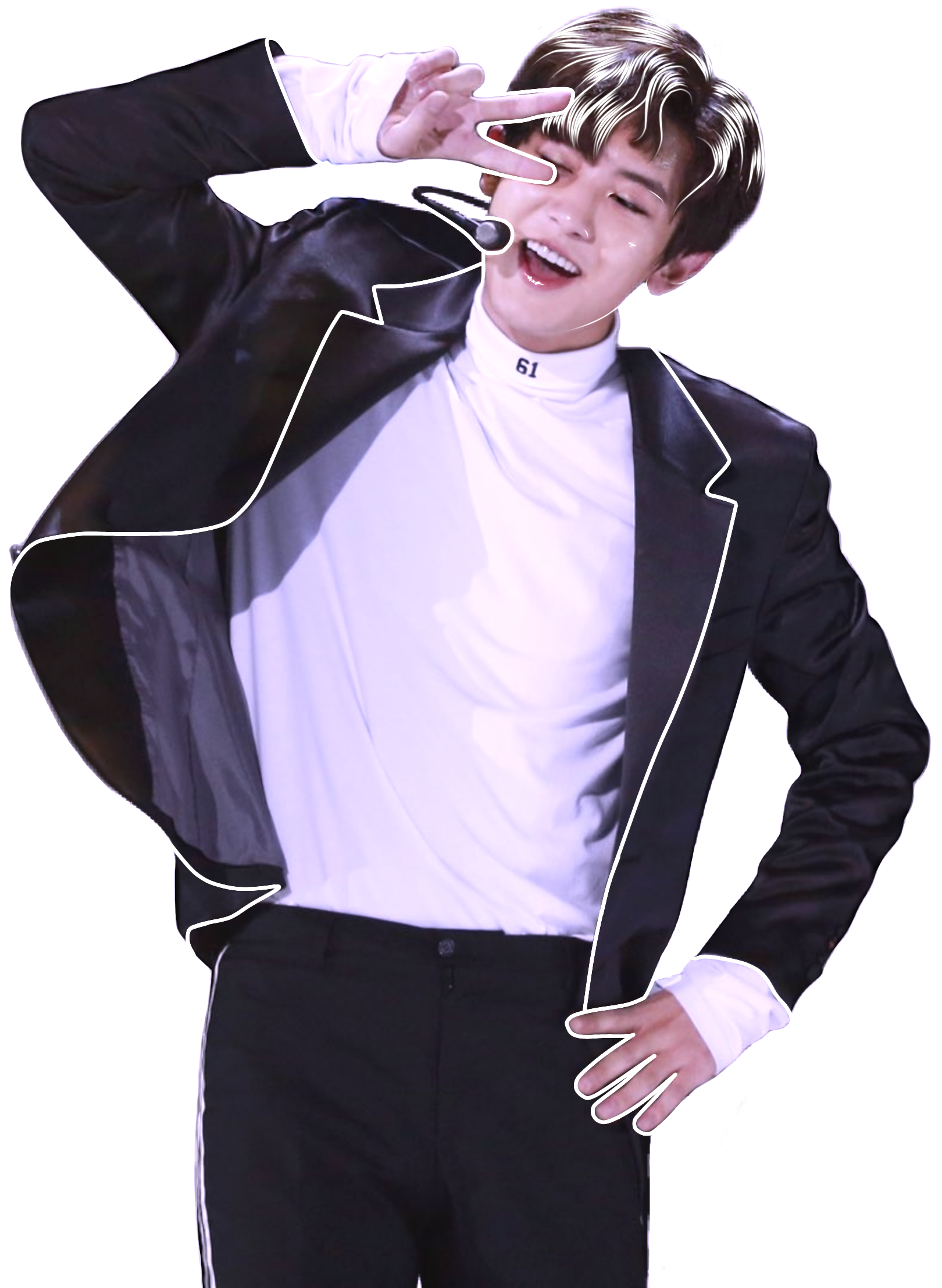 chanyeol exo kpop edit cute sticker by victoria