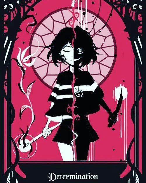Determination Undertale Chara Frisk Image By Yoshi Determination Undertale Chara Frisk Image By Yoshi