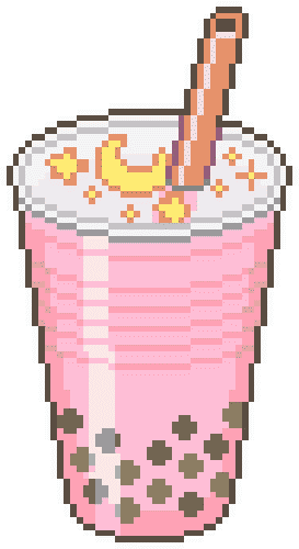  pixel pixelart bebida pink kawaii 