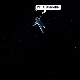stars astronaut unicorn freetoedit