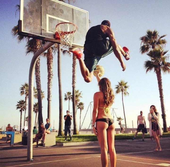 basketball california venicebeach image by @gucci619 