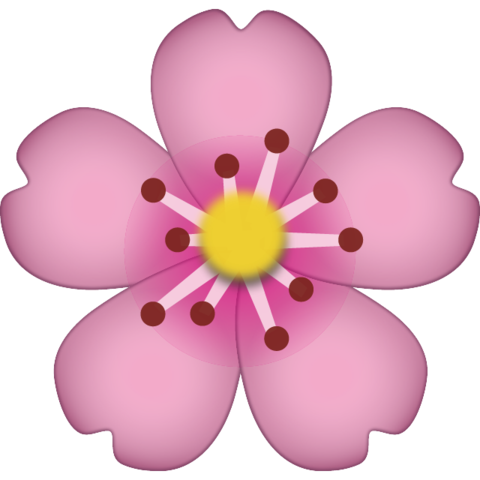 png emoji flower - Sticker by Bárbara Bejo 🌻
