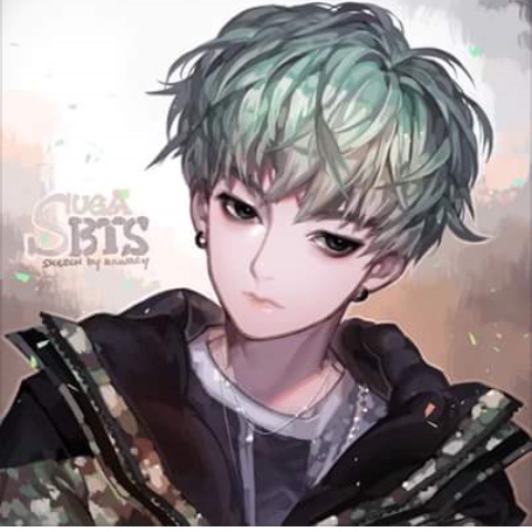 Yoongi fanart bts creditstoartist kpop suga...