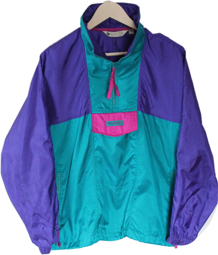 clothing windbreaker jacket 80s sticker by @pissyelissy