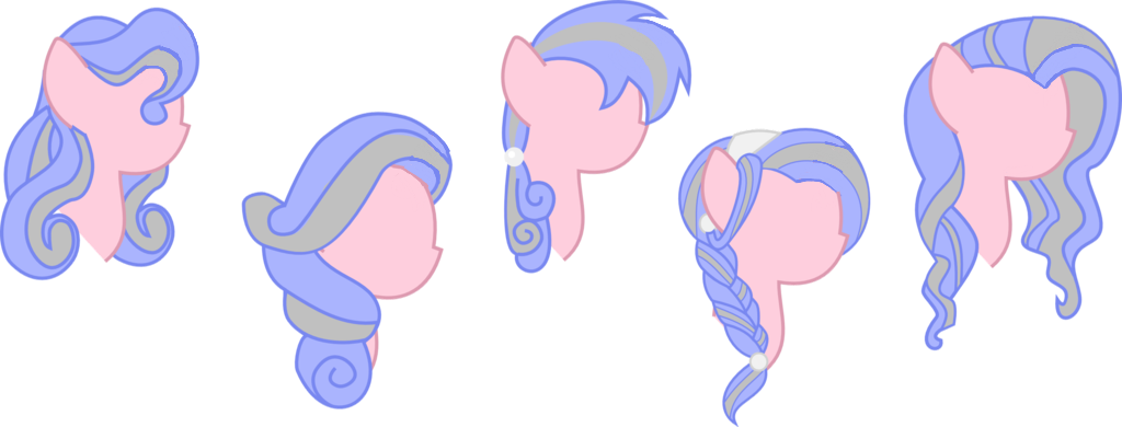 Hair Bases For My Little Pony Custom Characters