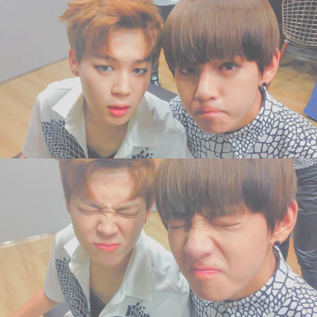 Bts 95z Jimin V Taetae Taehyung Image By Lion