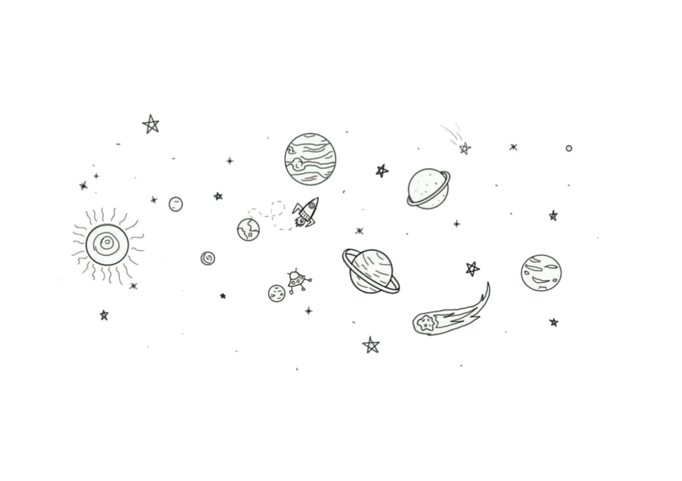 Universe Drawing Easy Galaxy Draw Simple Boddeswasusi