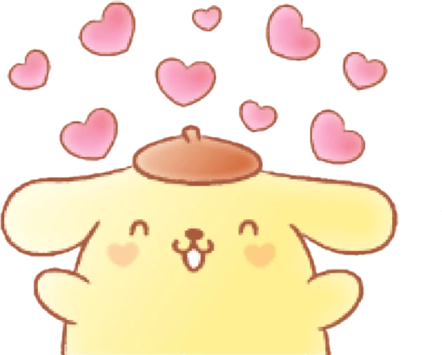 ポムポムプリン ふわふわ サンリオ ジャニーズ 可愛い 隠しきれないヲタク Sticker By ポムポムプリン ふわふわ サンリオ ジャニーズ 可愛い 隠しきれないヲタク Sticker By