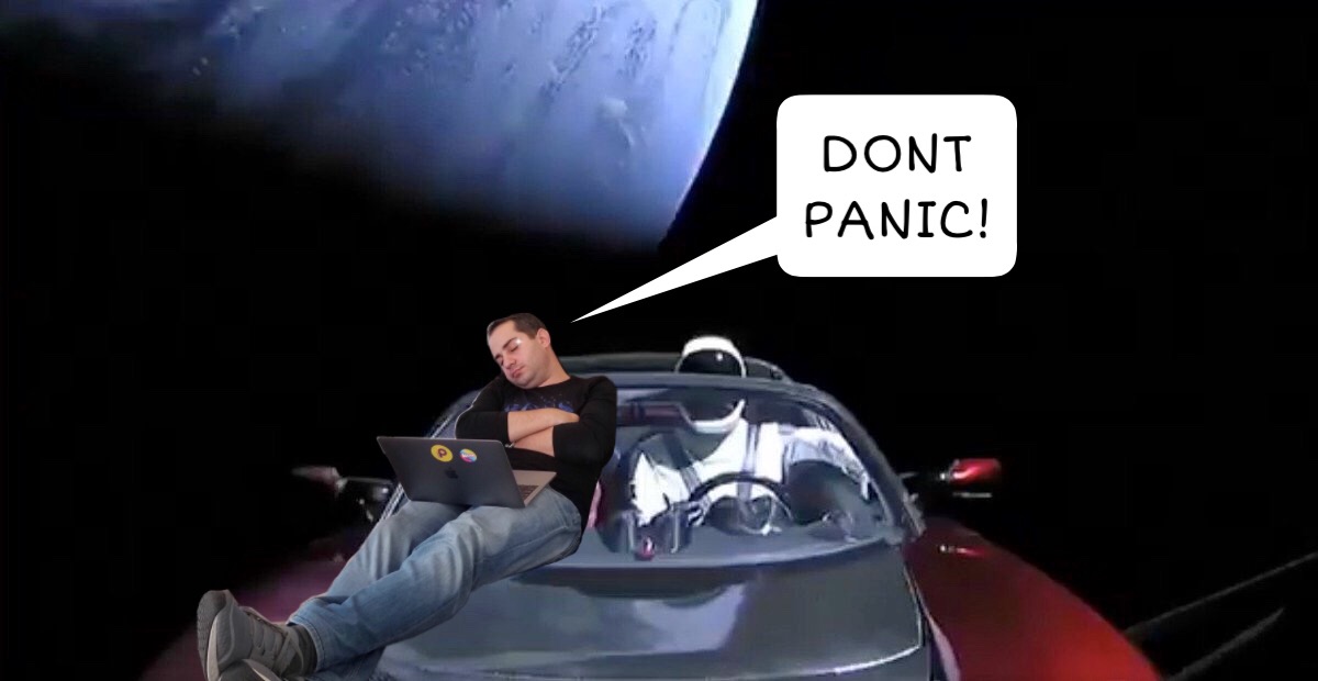 #freetoedit #starman #dontpanic #spacex #picsart 