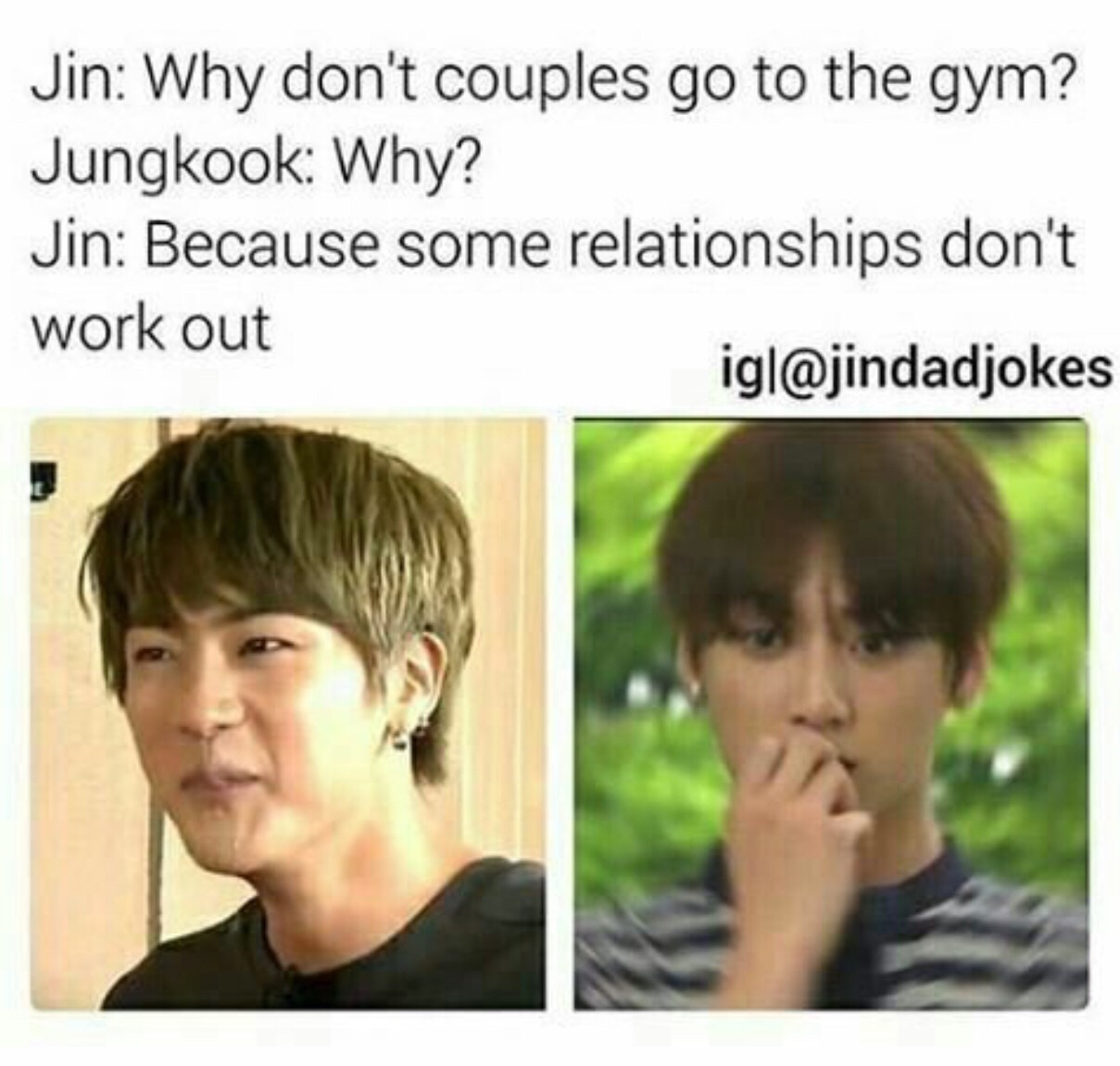 For Heavens Sake Bts Meme Btsmemes Btsarmy Jin