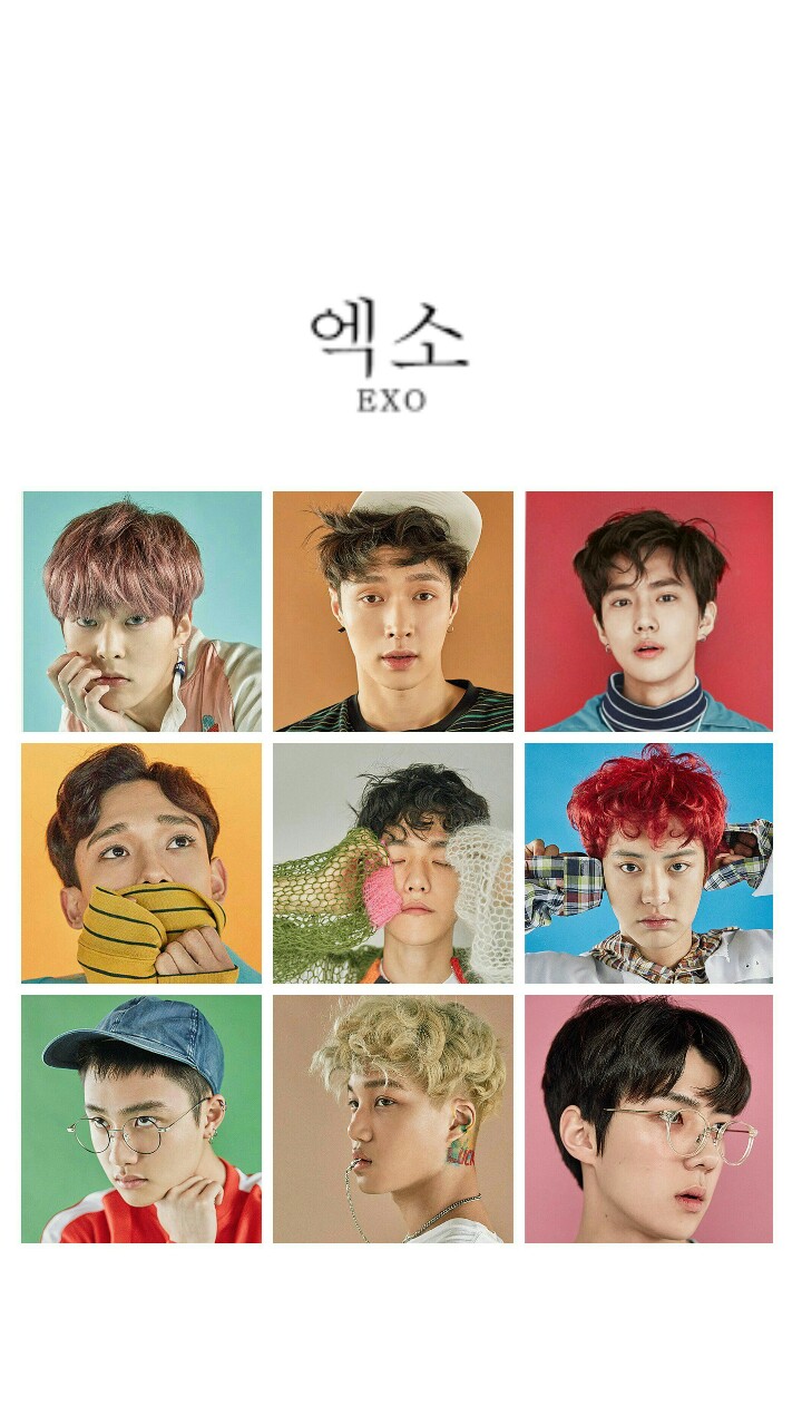 Exo Luckyone Baekhyun Chanyeol Kai Suho Lay D O Chen
