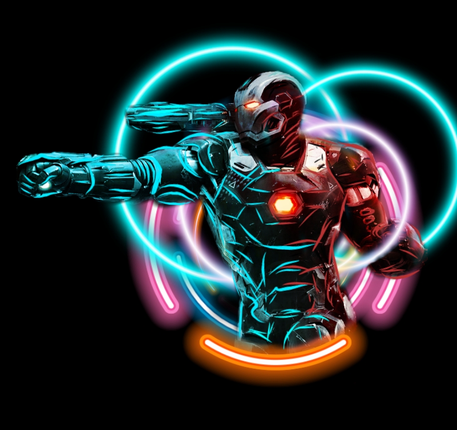 Theneonexperience Neon Neonlights Ironman Warmachine