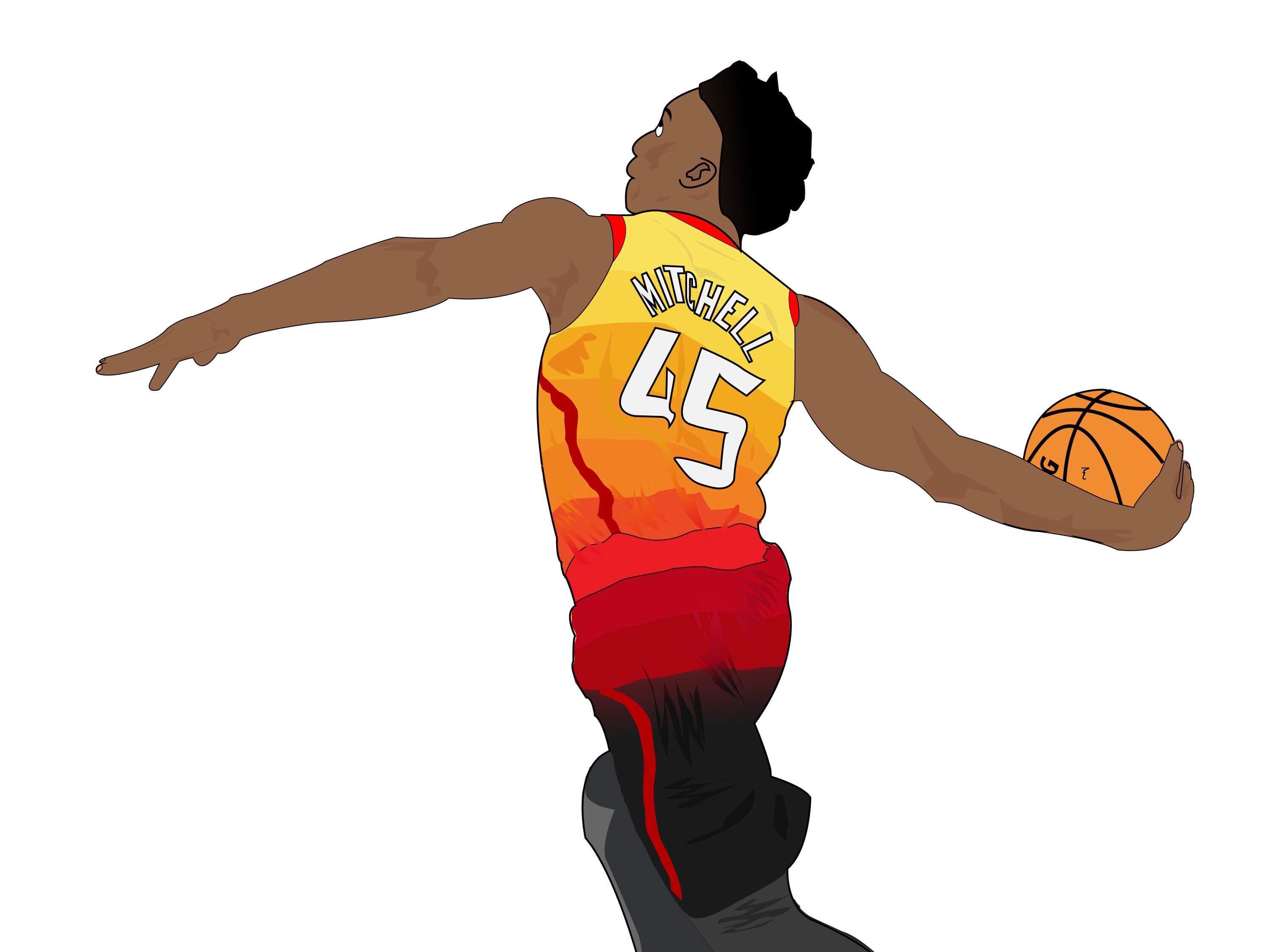 How To Draw NBA Players Cartoon