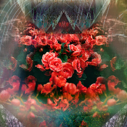 freetoedit remixed roses flowers abstract