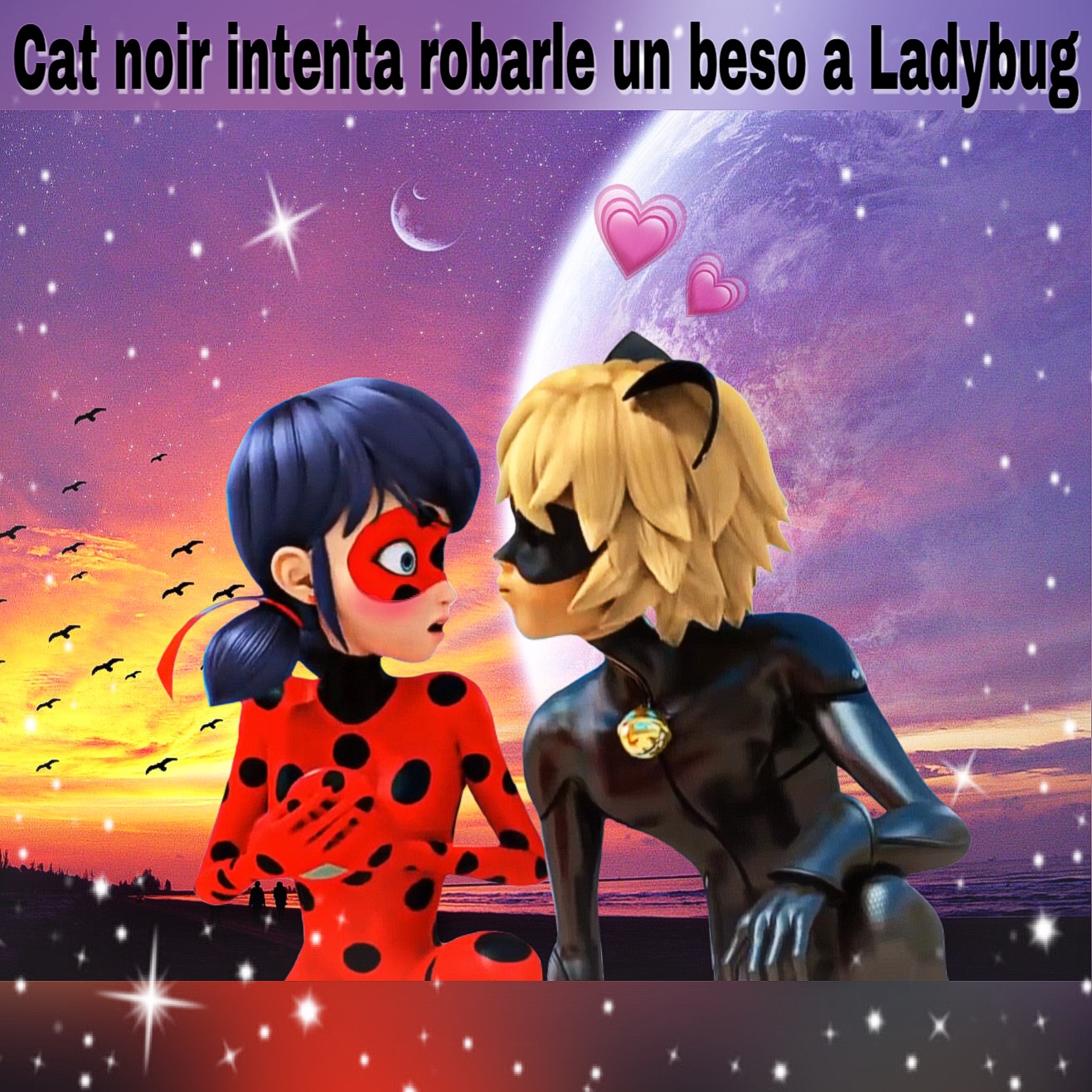 Nathaniel Fd Ladybug Se Sonrojó Del Beso Que Le Dio Chat