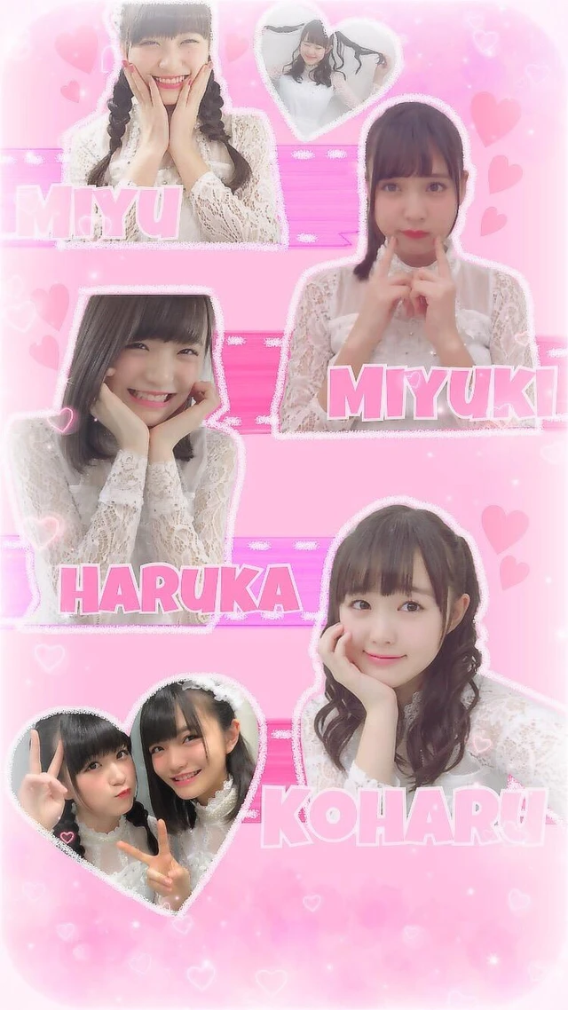 遠藤みゆ 横田美雪 岩崎春果 伊藤小春 Idol Image By なーちゃ 遠藤みゆ 横田美雪 岩崎春果 伊藤小春 Idol Image By なーちゃ
