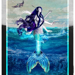 ircmysticalmermaid mysticalmermaid freetoedit mermaid undersea