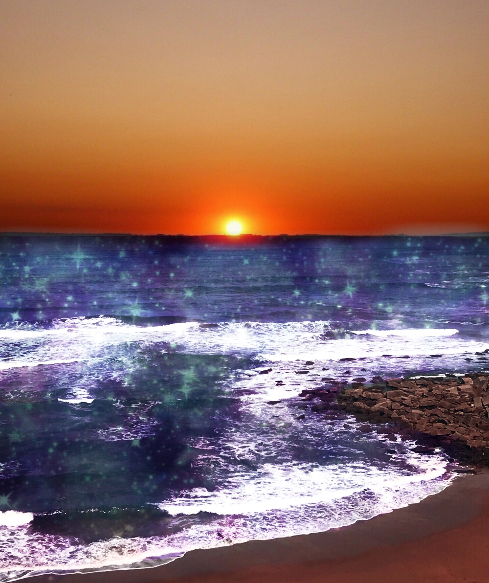 #freetoedit ☀️🔥 #beach #sunset