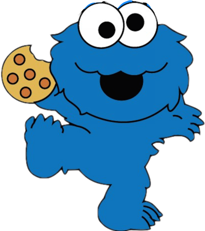 cookie freetoedit #cookie monster sticker by @kayleeviviers